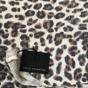 Infinity Scarf Skull Cashmere